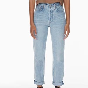 Denim Forum The Boyfriend High Rise Loose 28l, Size 29